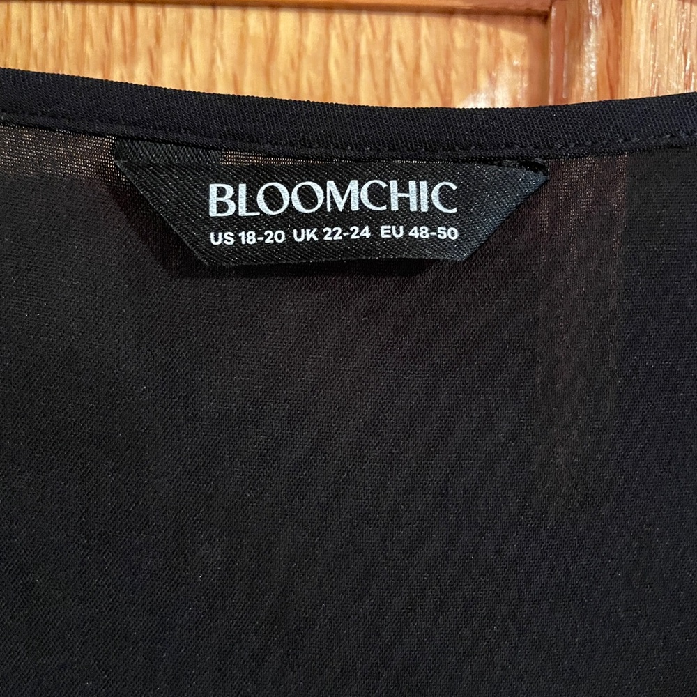 BloomChic Elegant Black Dress - Picture 4 of 4